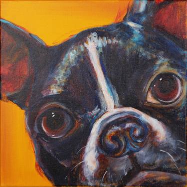 Print of Portraiture Dogs Paintings by Amy Rueter