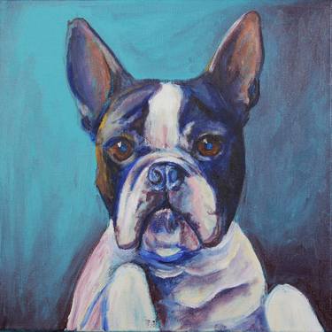 Print of Portraiture Dogs Paintings by Amy Rueter