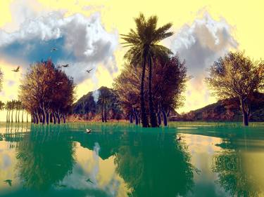 Original Impressionism Landscape Photography by Abderrahim El Asraoui