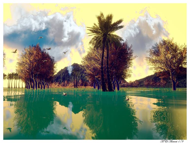 Original Impressionism Landscape Photography by Abderrahim El Asraoui