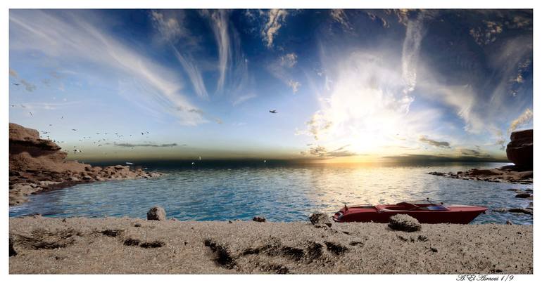 Original Fine Art Beach Photography by Abderrahim El Asraoui