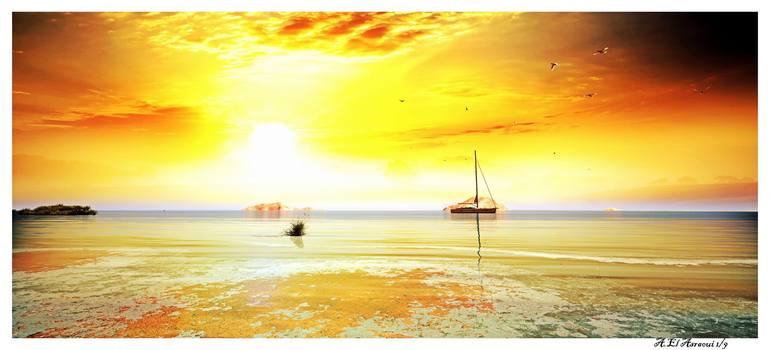 Original Fine Art Beach Photography by Abderrahim El Asraoui