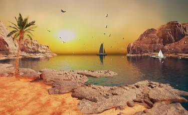 Print of Fine Art Beach Photography by Abderrahim El Asraoui
