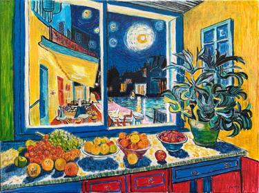 Original Impressionism Nature Paintings by Abderrahim El Asraoui