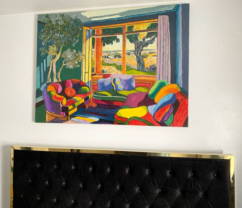 Original Expressionism Nature Painting by Abderrahim El Asraoui