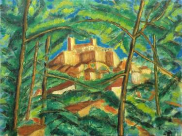 Print of Impressionism Landscape Paintings by Abderrahim El Asraoui