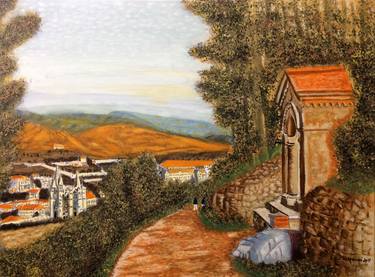 Original Impressionism Landscape Paintings by Abderrahim El Asraoui