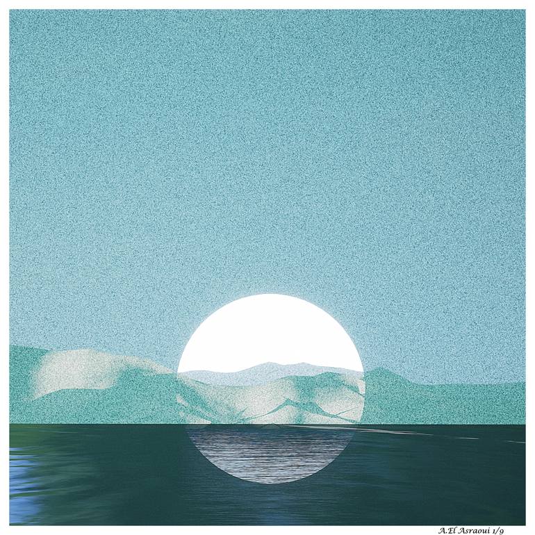 Original Cubism Landscape Photography by Abderrahim El Asraoui