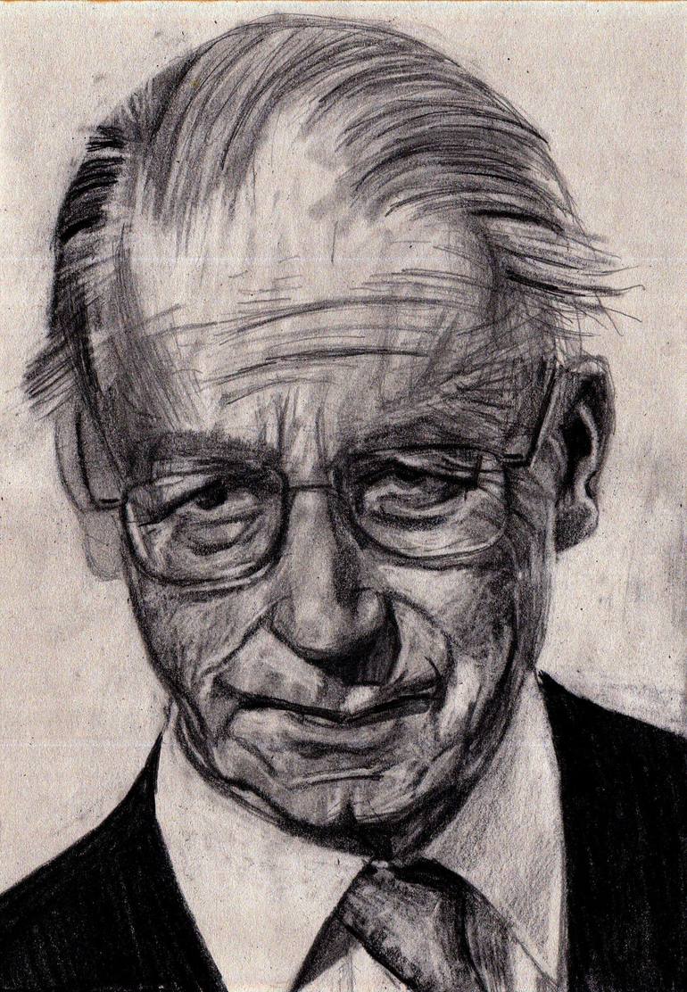 Robert Fellowes Drawing by Jonathan Skipsey | Saatchi Art