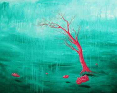 Print of Surrealism Tree Paintings by Afif AF