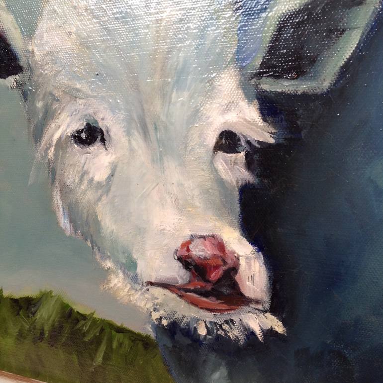 Original Expressionism Animal Painting by Jody Scott-Olson