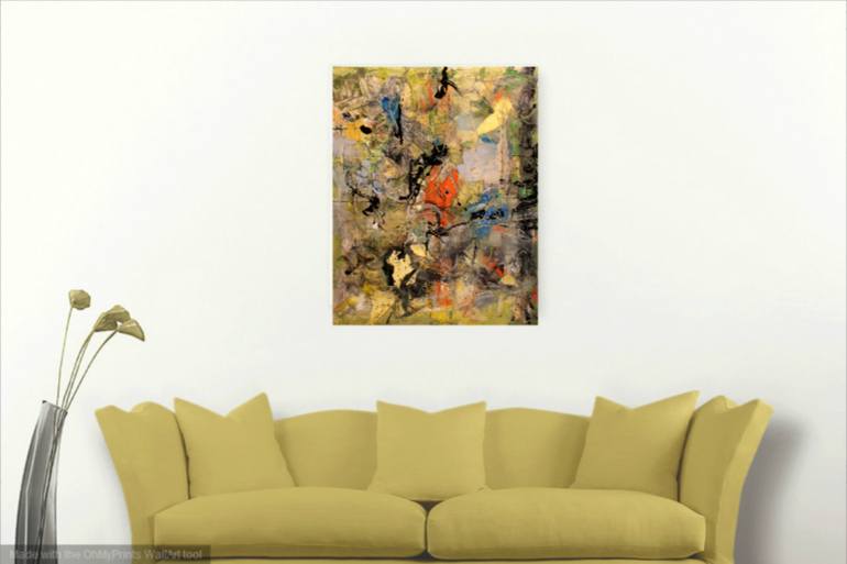 Original Abstract Expressionism Abstract Painting by Jody Scott-Olson
