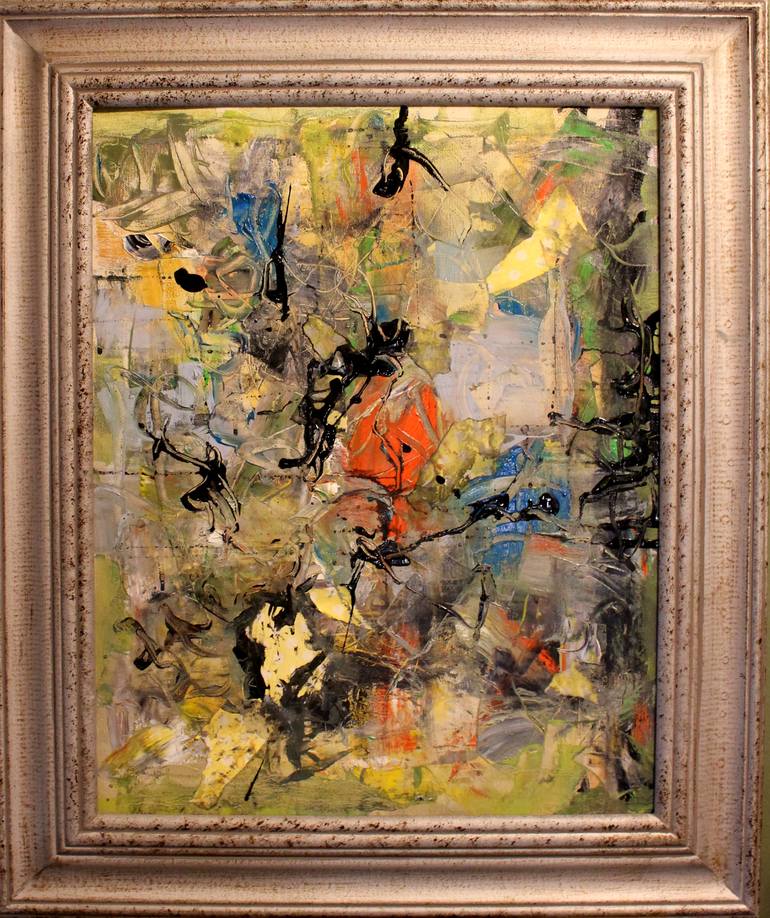 Original Abstract Expressionism Abstract Painting by Jody Scott-Olson