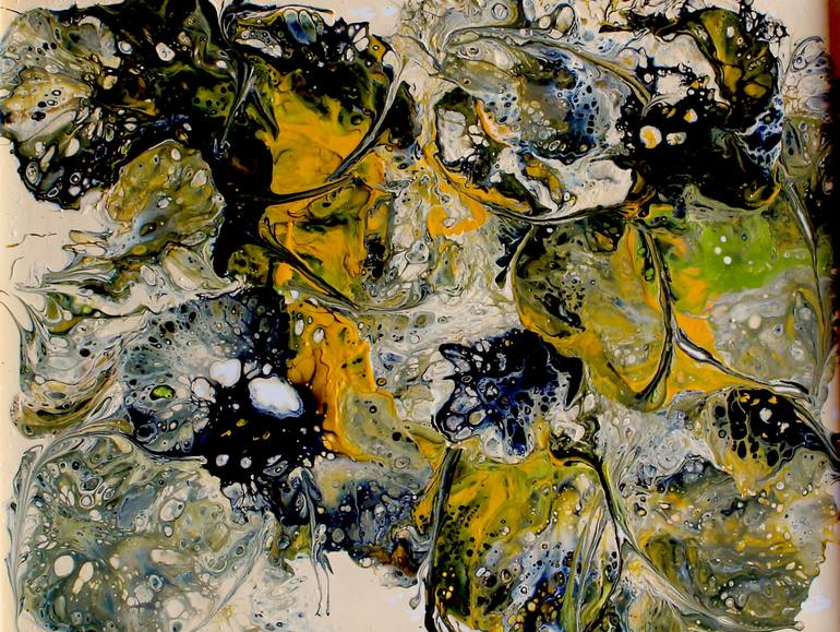 Original Abstract Expressionism Abstract Painting by Jody Scott-Olson