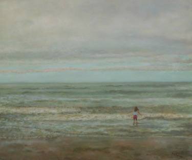Original Impressionism Seascape Paintings by Anna Barnes-Haslam