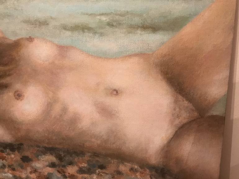 Original Erotic Painting by Anna Barnes-Haslam