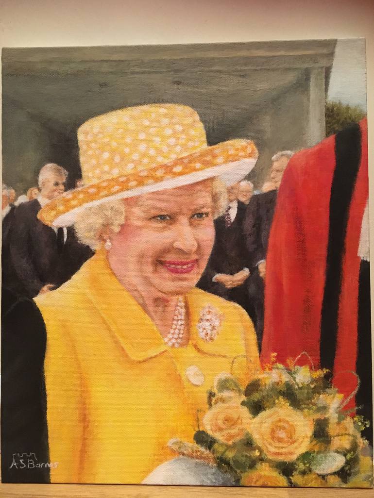 Print of Portraiture Portrait Paintings by Anna Barnes-Haslam
