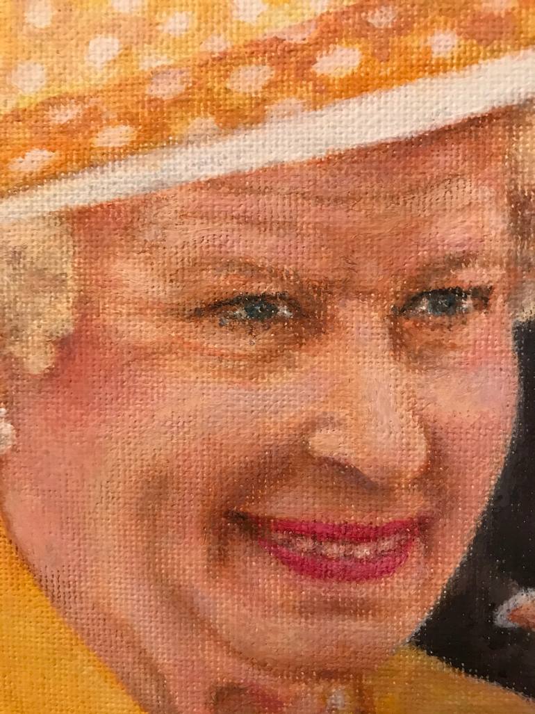 Original Portraiture People Painting by Anna Barnes-Haslam