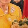 Queen Elizabeth II - Yellow Rose Bouquet.