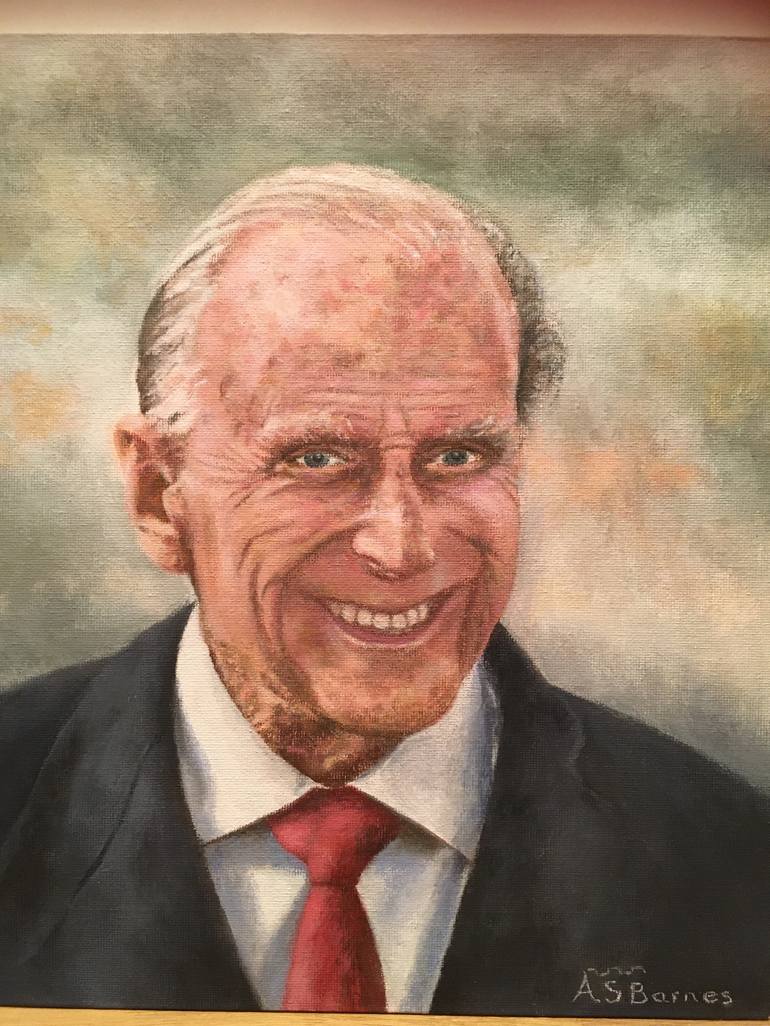 Prince　Barnes-Haslam　Phillip　Saatchi　Painting　by　Anna　Art