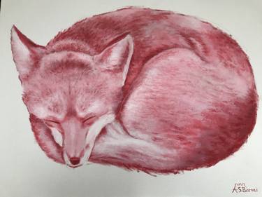 Original Animal Painting by Anna Barnes-Haslam