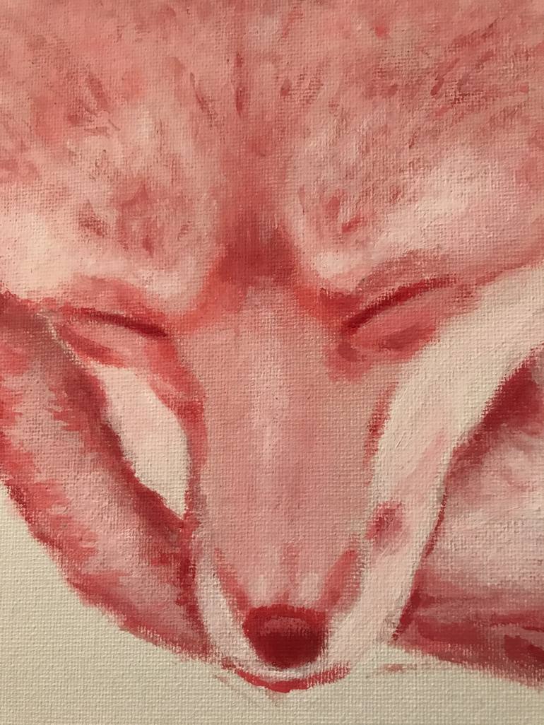 Original Expressionism Animal Painting by Anna Barnes-Haslam