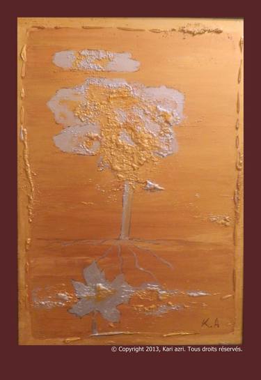 Print of Abstract Tree Paintings by Azri Karima
