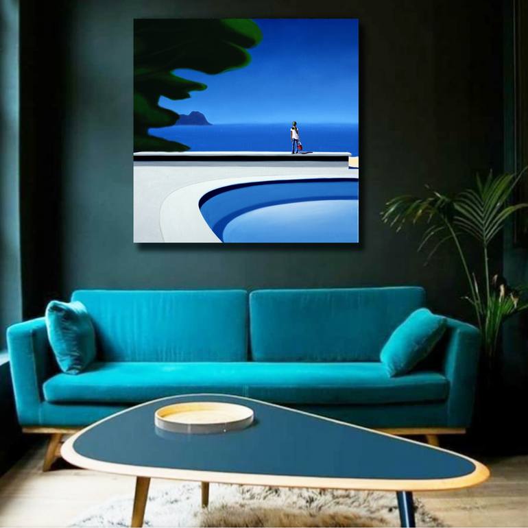 Original Seascape Painting by Hugo Pondz