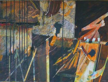 Print of Abstract Expressionism Travel Paintings by William Kendall