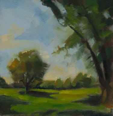 Original Impressionism Nature Painting by Colin Apgar