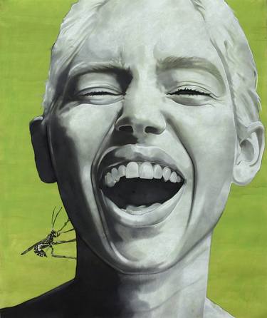 Print of Pop Art Portrait Drawings by Istvan David