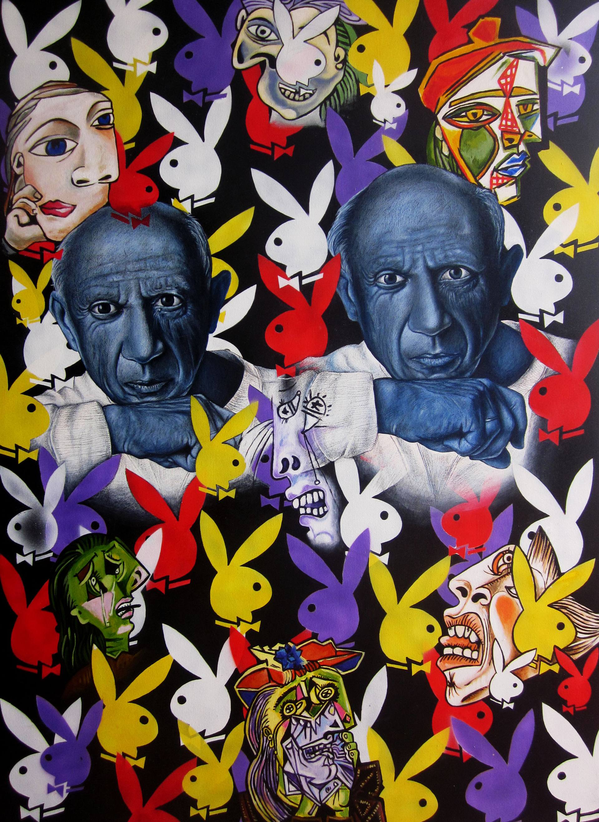 Playboy Painting by Najzil Layin | Saatchi Art