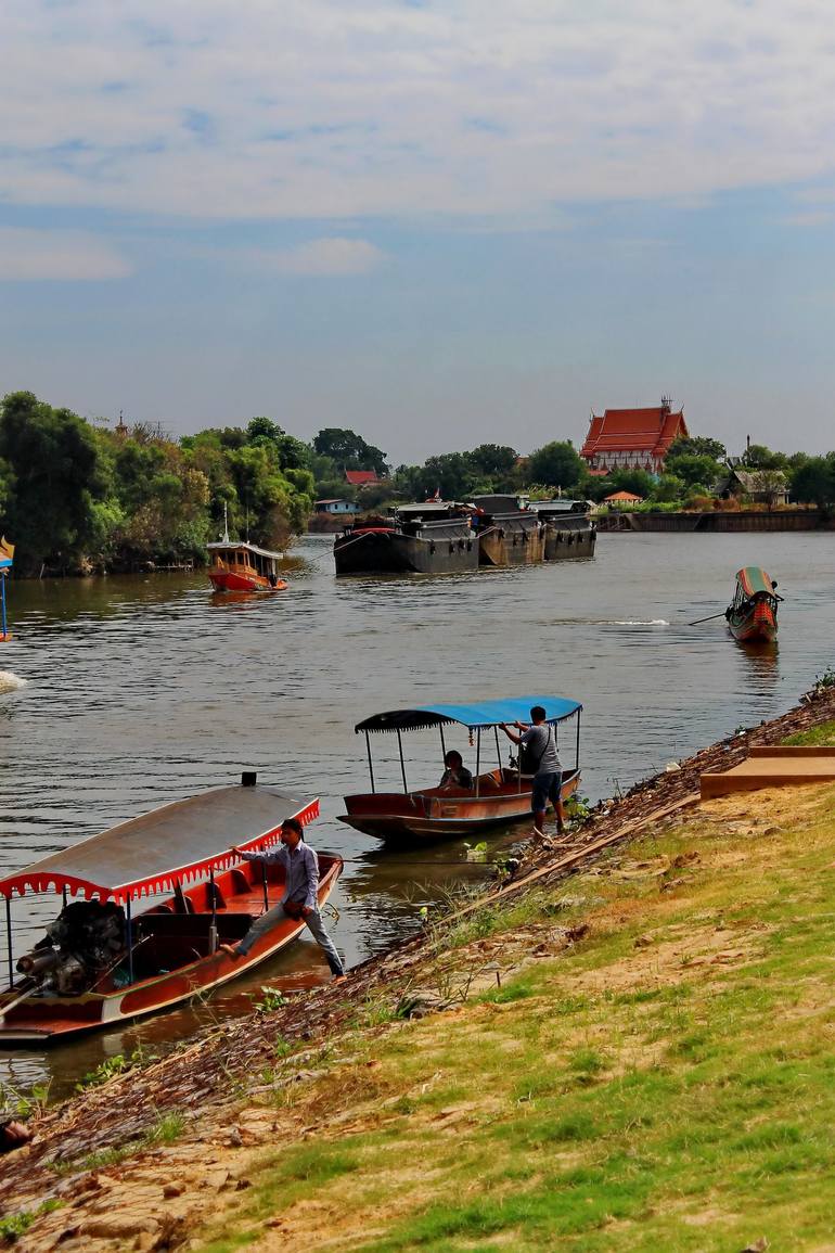 Original Boat Photography by Nuch Klai