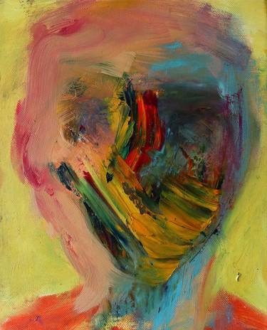 Original Abstract Portrait Paintings by Ana-Maria Manolache