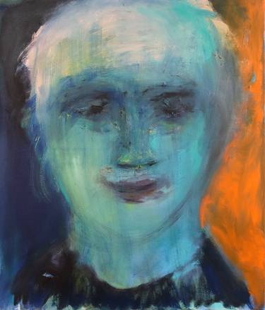 Original Expressionism Portrait Paintings by Ana-Maria Manolache