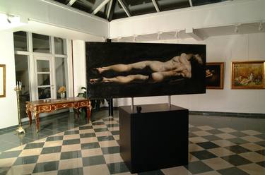 Original Realism Nude Installation by Jon B Paulsen