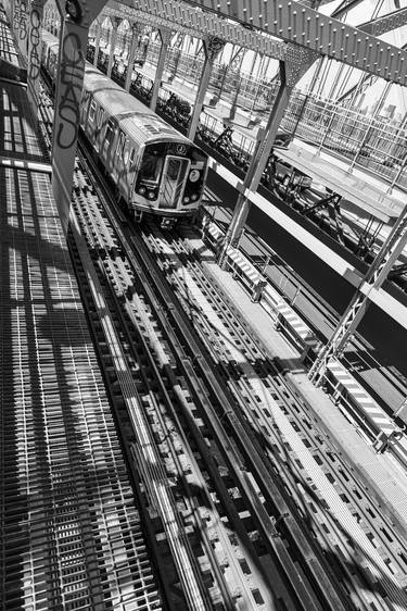 Subway Train, Brooklyn, New York thumb