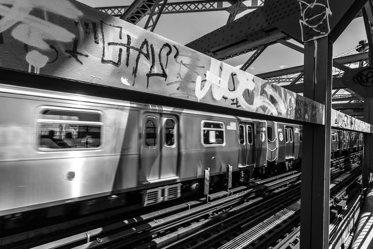 New York City Subway high quality Limited Edition Black & White Photographic Art Print Photograph