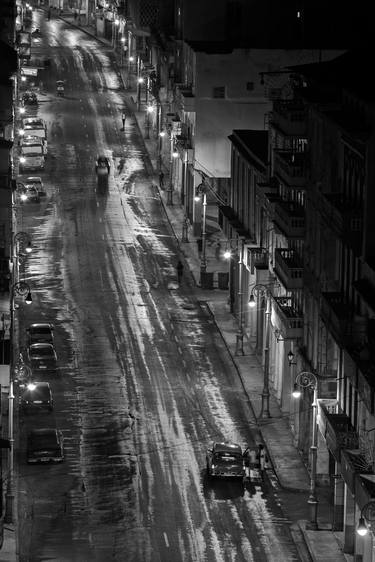 Havana Street at Night thumb