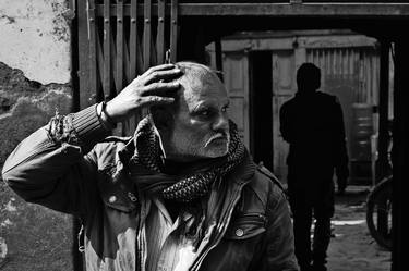 Street Scene in Kathmandu thumb