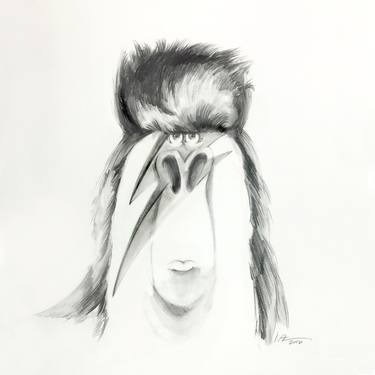 Original Figurative Animal Drawings by Isabelle Alford-Lago