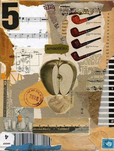 Original Surrealism Food & Drink Collage by James Faulkner