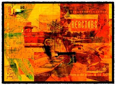 Original Abstract Collage by James Faulkner