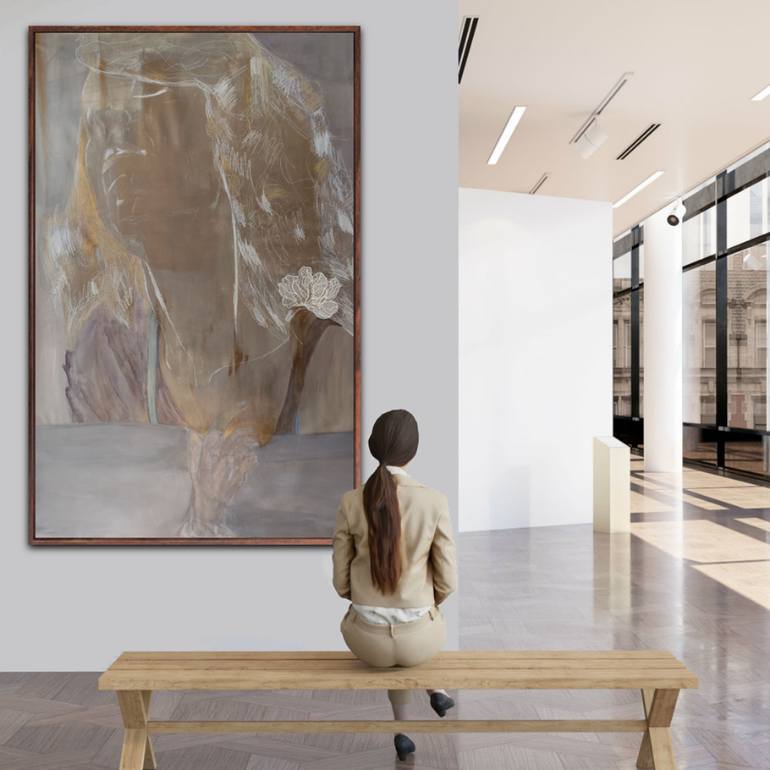 Original Contemporary Women Painting by Gugi Goo