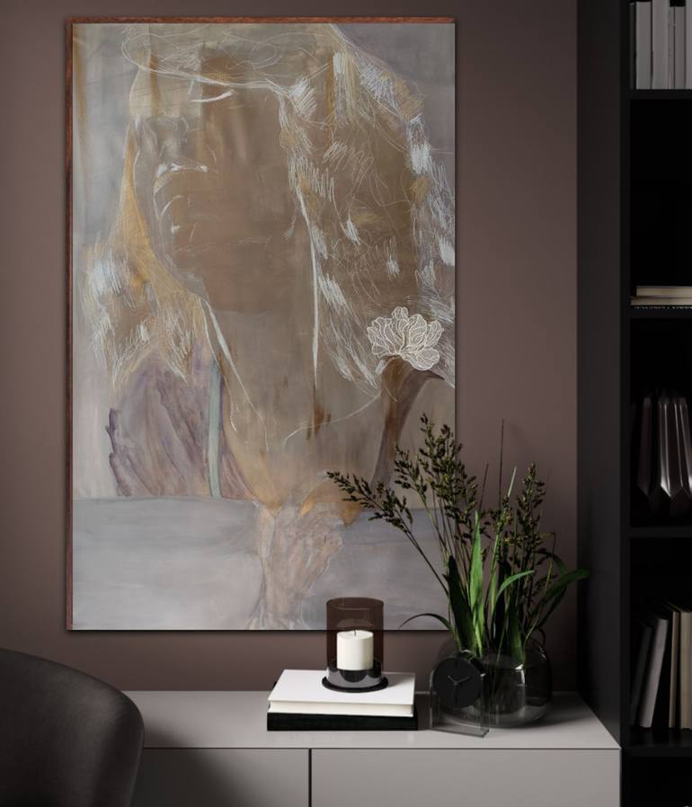 Original Contemporary Women Painting by Gugi Goo