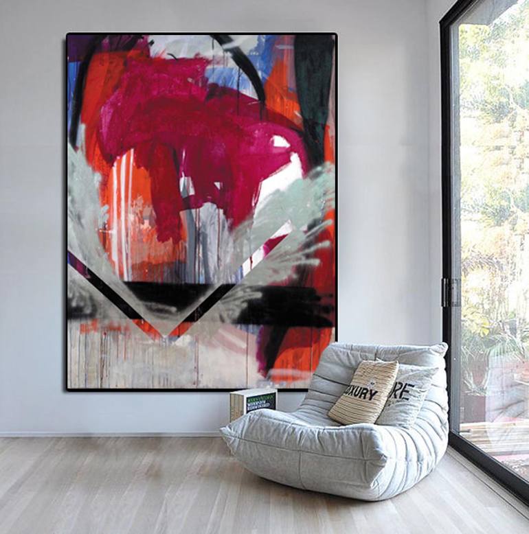 Original Abstract Painting by Gugi Goo