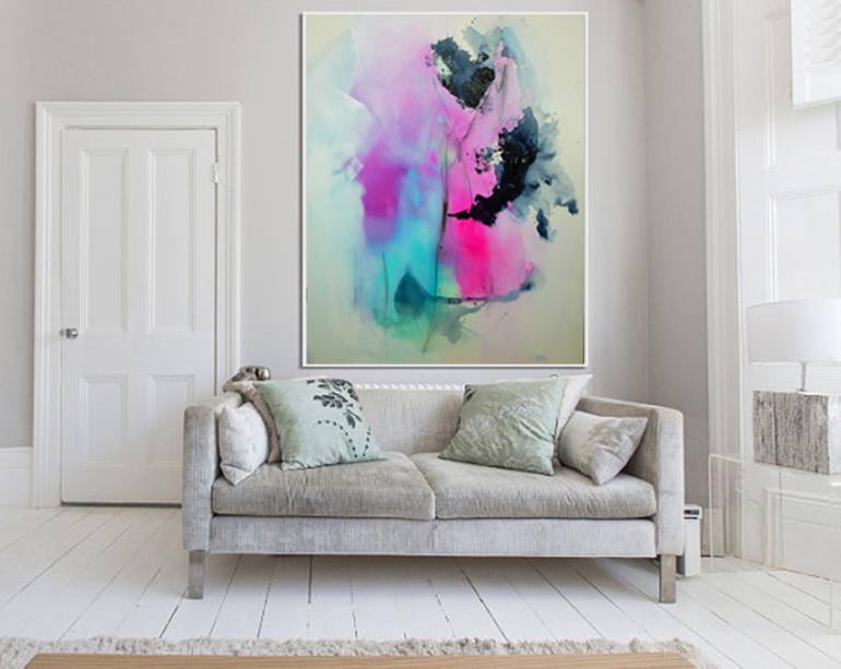 Original Abstract Painting by Gugi Goo