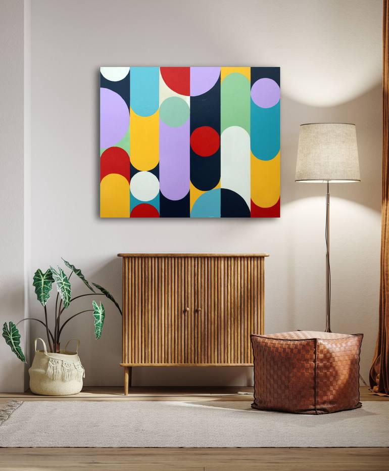 Original Contemporary Abstract Painting by Andy Watt
