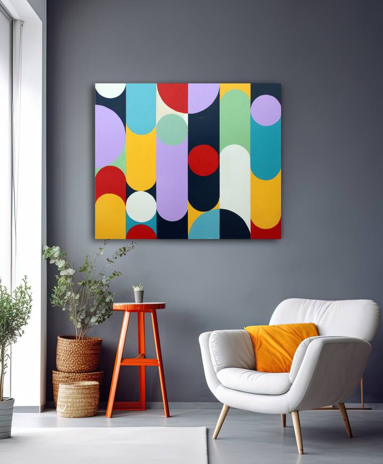 Original Contemporary Abstract Painting by Andy Watt
