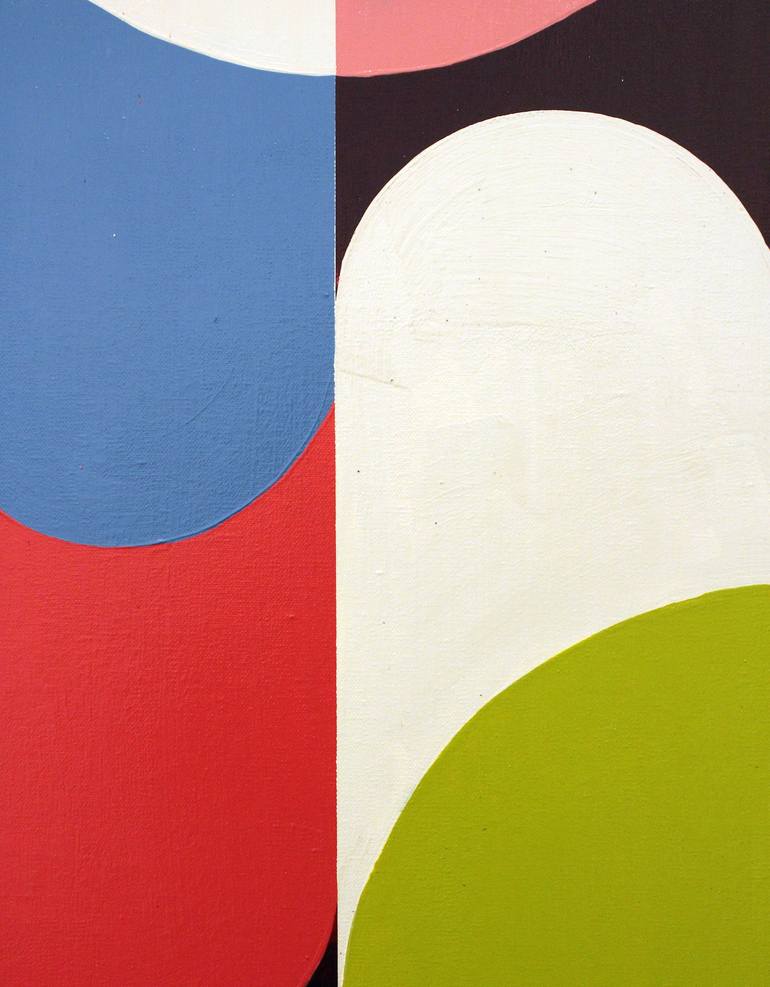 Original Geometric Abstract Painting by Andy Watt